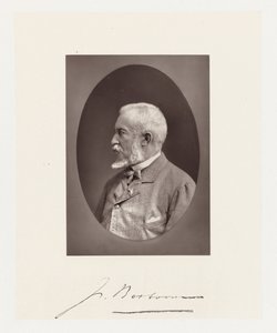 Portrait de Johannes Bosboom - Maurits Verveer (attributed to)