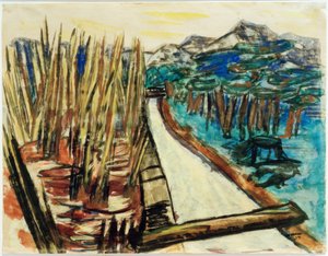 Paysage du soir (Ohlstadt)