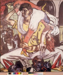 Danse apache - Max Beckmann