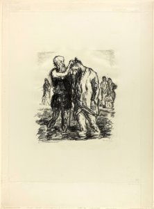 Baptême du Christ - Max Beckmann