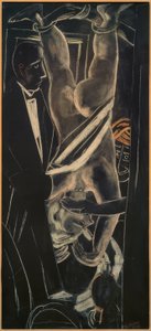 Rencontre dans la nuit - Max Beckmann