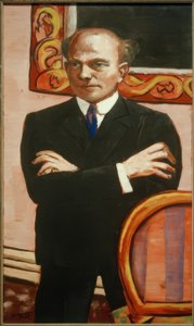 Portrait de Gottlieb Friedrich Reber - Max Beckmann