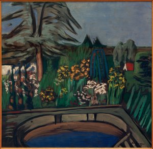 Jardin en fleurs