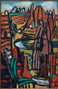 Paysage rocheux