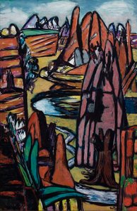 Boulder – Paysage rocheux - Max Beckmann