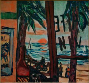 Café Bandol - Max Beckmann