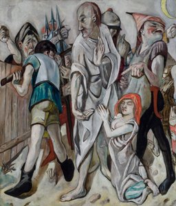 Christ et le pécheur - Max Beckmann