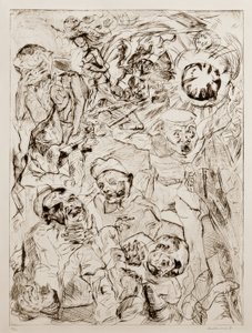 La grenade - Max Beckmann