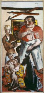 Portrait de famille George - Max Beckmann