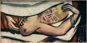 Femme au lit