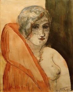Femme en fourrure