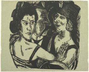 Portrait de groupe, Eden Bar - Max Beckmann