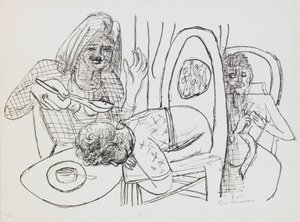Je ne veux pas manger ma soupe, planche 6 du portfolio « Jour et Rêve »