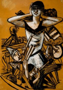 Carnaval à Naples - Max Beckmann