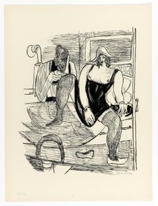 Matin, planche 11 de Day and Dream - Max Beckmann