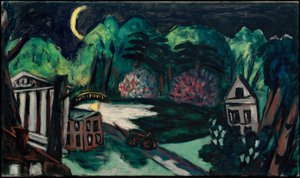 Parc nocturne. Baden-Baden