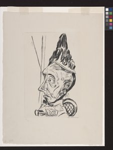 Vieille femme avec bonnet