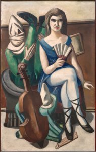 Pierrette et Clown - Max Beckmann