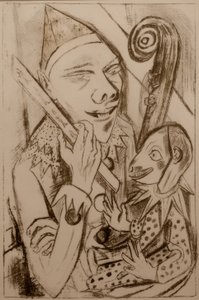 Pierrot avec masque