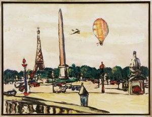 Place de la Concorde de jour - Max Beckmann