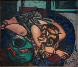 Fille au repos