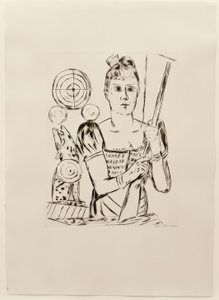 Stand de tir - Max Beckmann