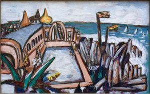 Piscine Cap Martin - Max Beckmann