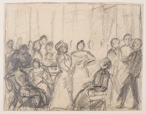 Esquisse pour une fête de société - Max Beckmann