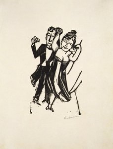 Petit Couple Dansant - Max Beckmann