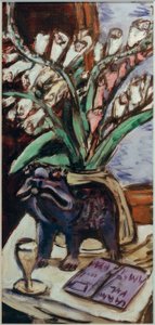 Nature morte avec digitale - Max Beckmann