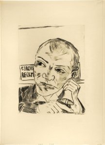 Le Bonimenteur (Autoportrait), planche une de Jahrmarkt