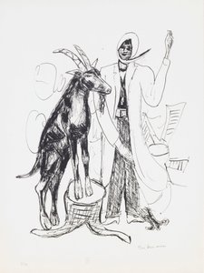 Le Cerf, planche 9 du portfolio « Jour et Rêve »