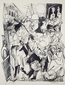 La rue (gravure)