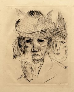 Femme pleurant - Max Beckmann