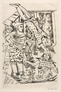 Bain de femmes - Max Beckmann