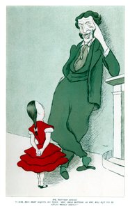 Matthew Arnold 1822-1888 et sa nièce, 1904 - Henry Maximilian Beerbohm