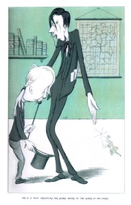 M. WB Yeats, présentant M. George Moore à la Reine des Fées, 1904 - Henry Maximilian Beerbohm