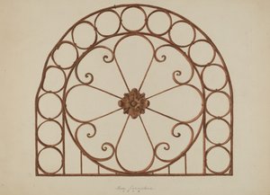 Grille en Arc, 1938