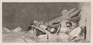 Un gant : Anxiétés, 1880 - Max Klinger