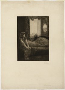 Réveil, plaque huit de Un amour - Max Klinger