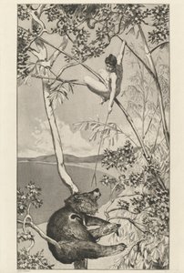 Ours et elfe (pl.1) - Max Klinger