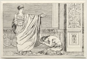Cupidon et Psyché : Psyché et Junon