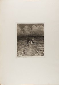 Chute, planche douze de Une Vie - Max Klinger