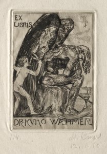 Ex Libris Dr. Kuno Waehmer - Max Klinger