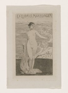 Ex libris de Max Klinger - Max Klinger