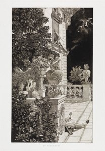 In flagranti (Drames, opus IX, planche 1) - Max Klinger