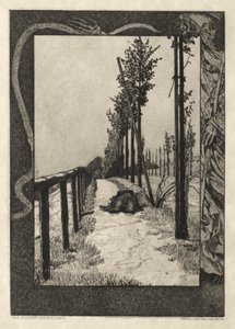 Vom Tode I, (Opus II, 1889) No. 4 - Max Klinger