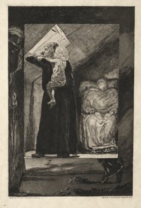 Vom Tode I, Opus II, 1889 No. 9 - Max Klinger