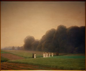 Promenade près de Dessau-Großkühnau