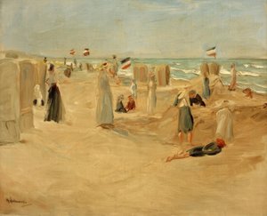 Sur la plage de Noordwijk